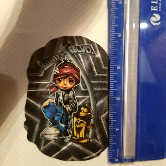 vtg '00 Aztlan Graphics Prism sticker Chill'n Blvd - Picture 6 of 6